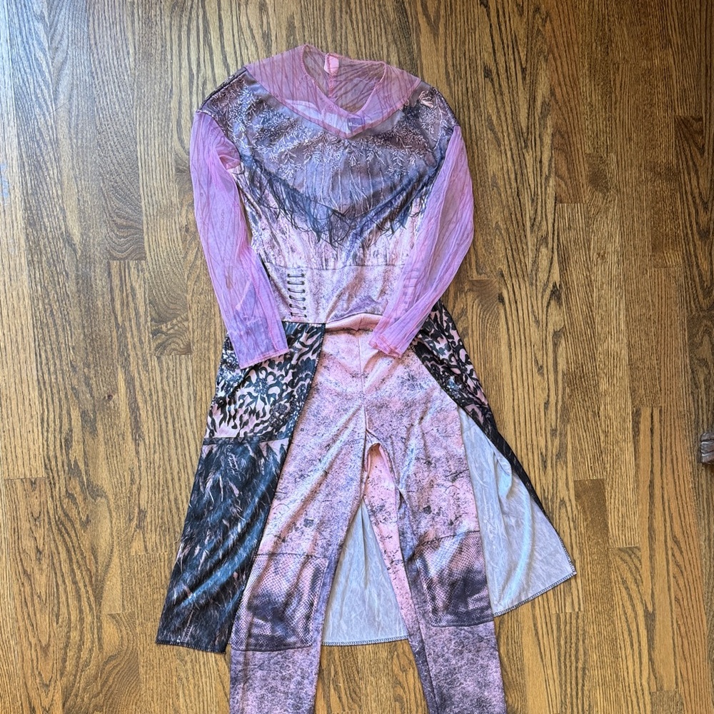 Disney Descendants pink Audrey costume size L kids 8-12